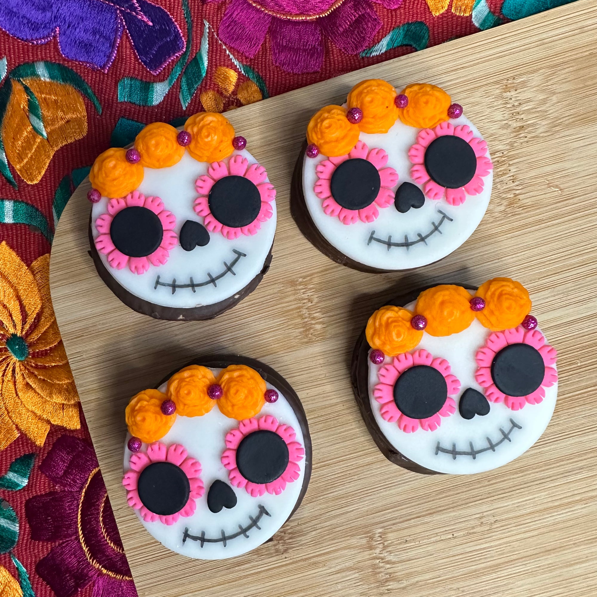 Marshmallow Day of the Dead Treats [Minimum 3 per order]