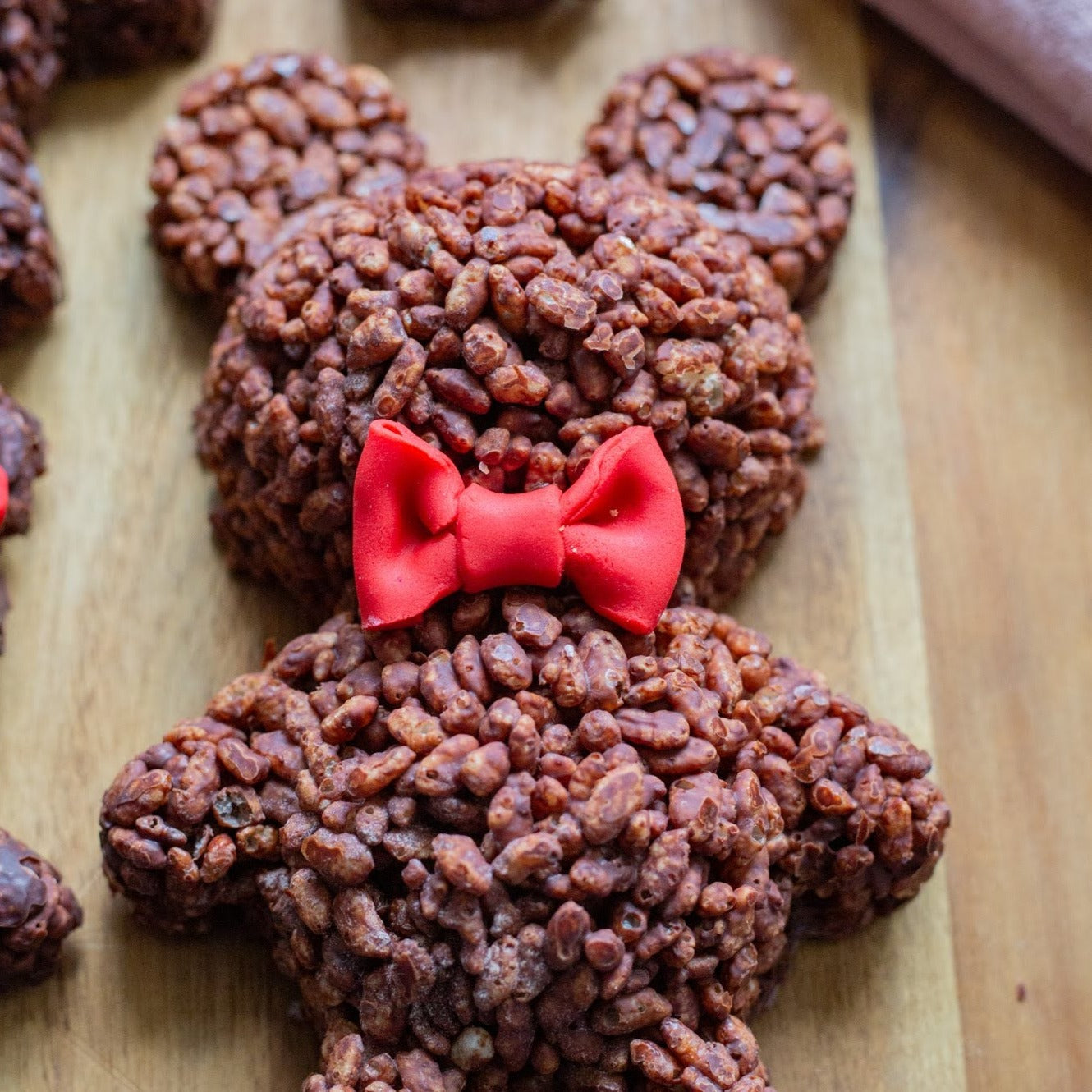 Chocolate Rice Crispy Bears