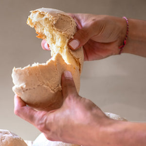 Concha de Pinole (Toasted Corn & Cinnamon Concha)