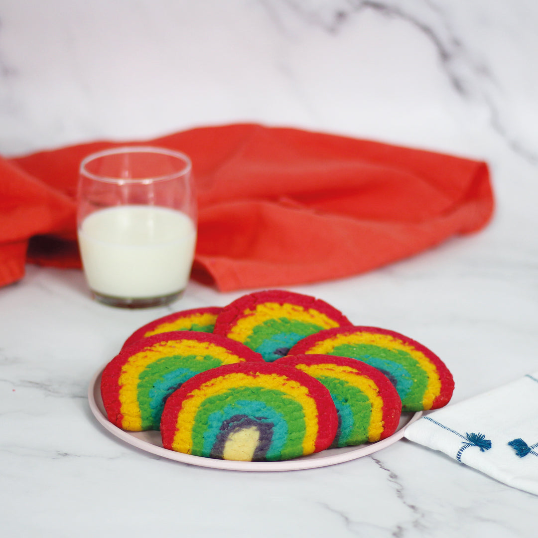 Rainbow Polvorones - Minimum 12 per order