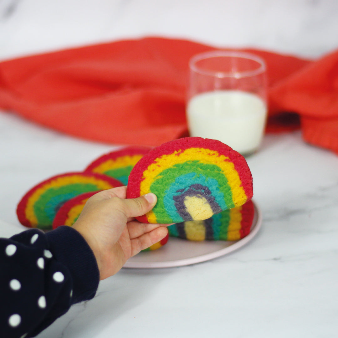 Rainbow Polvorones - Minimum 12 per order