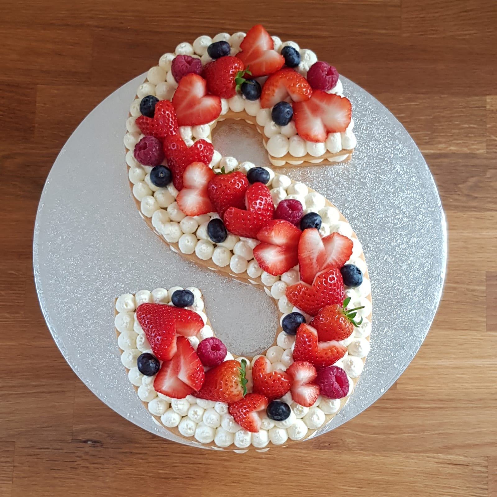 Biscuit Cake ( Choose your Letter or Shape)