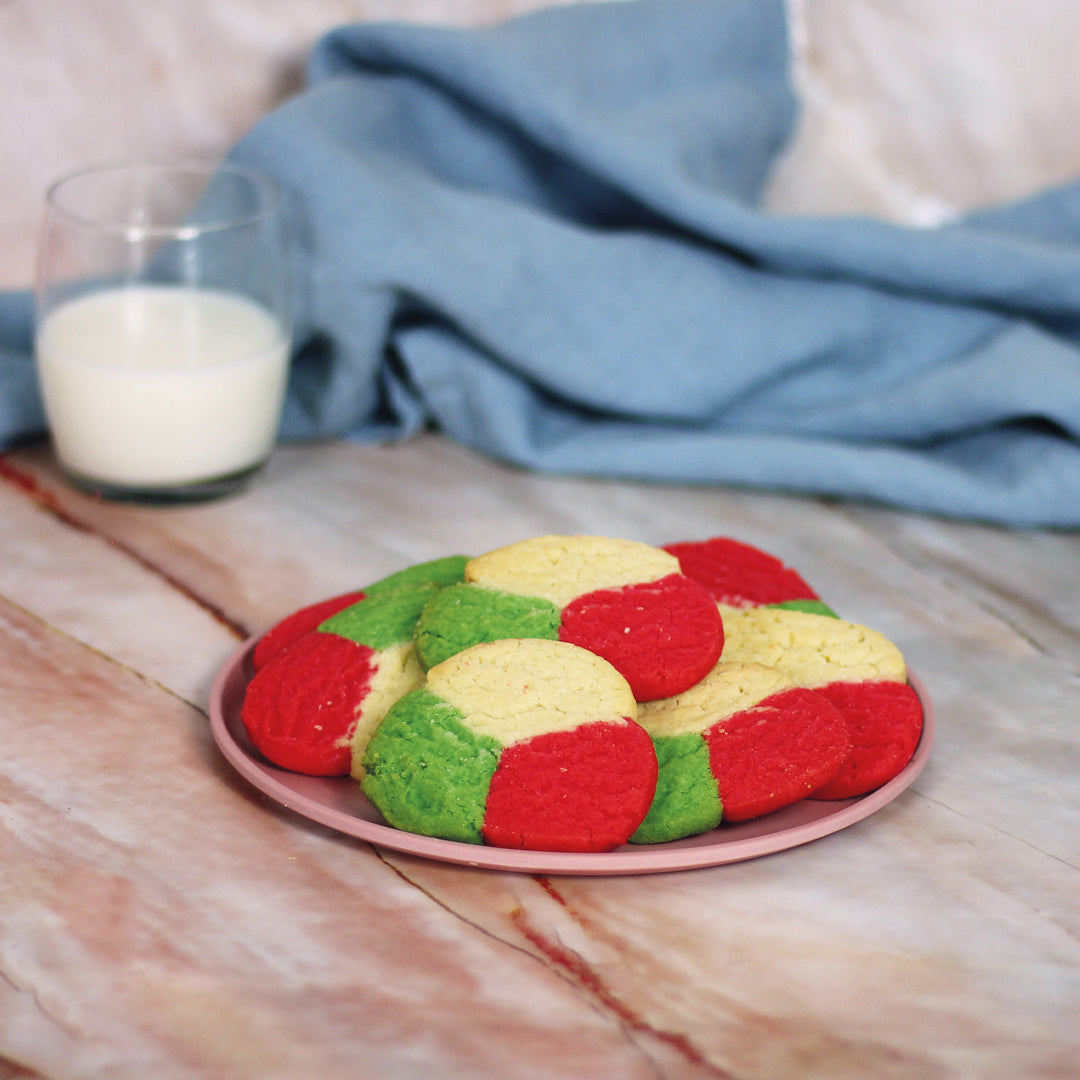 Polvorónes Tricolor (minimum 10 per order)